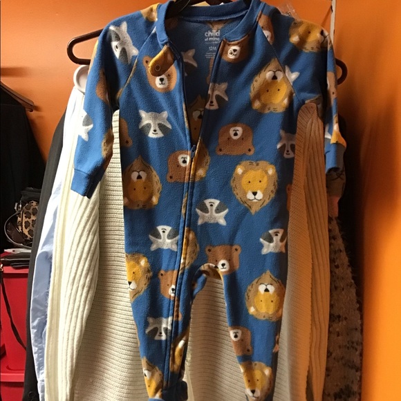 CHILD OF MINE by CARTER’S blanket sleeper sz 12 mo - Picture 4 of 6